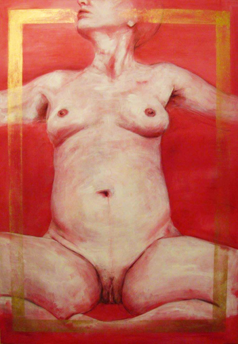 Emozioni in 18a, 2014, tempera acrilica su tela, cm 70×100